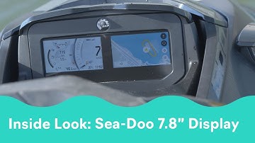 2022 Sea-Doo Inside Look: 7.8-Inch Color Display
