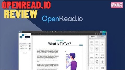 OpenRead.io Review, Demo + Tutorial I Create and publish your entire lead magnet funnel