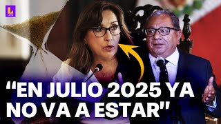 Congresista Carlos Anderson sobre Dina Boluarte tras detenciones: &quot;Antes de julio 2025 ya no está&quot;