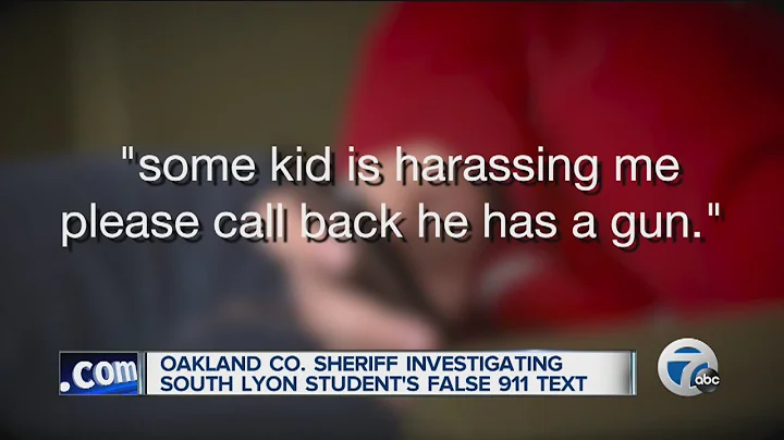 Lyon Township student texts false threat to 911 saying someone had a gun on bus