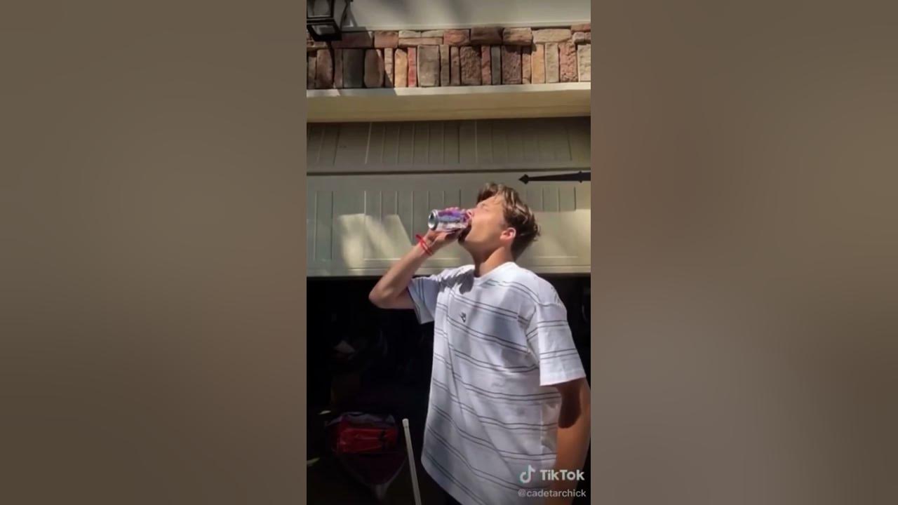 Can you chug a sparkling water and not burp YouTube