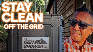 Off Grid Shower System by GEO SHOWER
