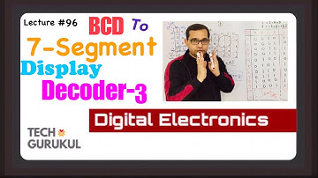BCD to 7-Segment Display Decoder (Part 3) | Tech Gurukul by Dinesh Arya
