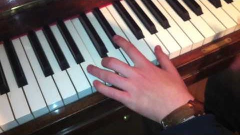 Sherlock Theme Tune (Piano Tutorial)