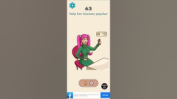 Dop Delete one part - Teasers level 63 || walkthrough, Android, iOS, offline gameplay || @MahfuzFIFA