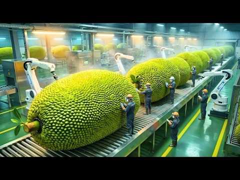 Inside the 50,000 LB Jackfruit Plant The HYPNOTIC Shredding of Modern Vegan Pork Production
