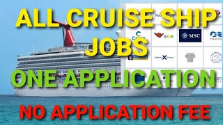 HOW TO APPLY IN ALL CRUISE LINE STEP BY STEP GUIDE/ALL CRUISE JOBS IN ONE APPLICATION screenshot 2