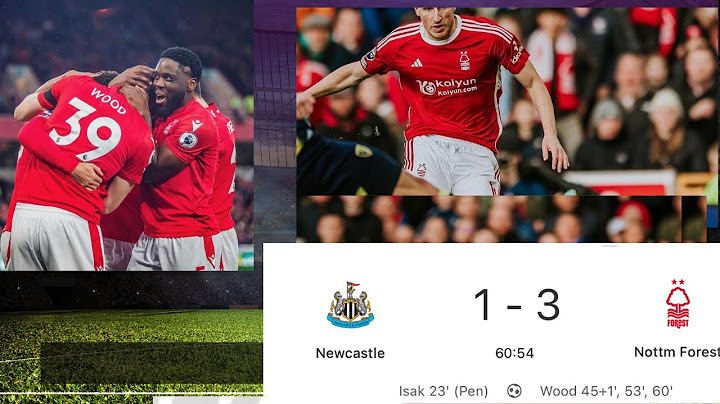 Chris wood hat trick( Newcastle 1- Nottingham forest-3) NEWCASTLE STUNNED . EPL!! Crazy game