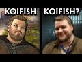 I played as the real koifish me in crusader kings 3