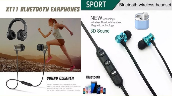 Audifonos Auriculares Manos Libres Bluetooth Estereo Sport