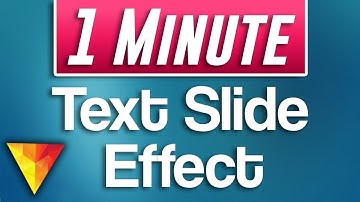 Hitfilm Express : How to do Smooth Text Slide Effect