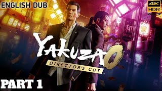 Yakuza 0 Director's Cut (English) | The Beginning of Kiryu's Legend! | Part 1