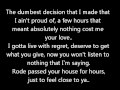 Chris Brown - Damage (Lyrics on screen) karaoke Exclusive