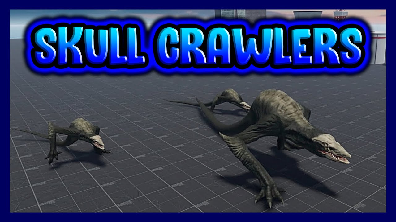 SKULL CRAWLER ANIMATION! - Roblox Kaiju Multiverse [BETA] - YouTube