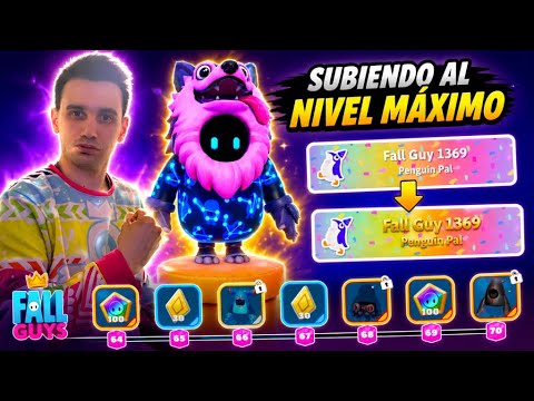 🔴 CONSEGUIMOS el NOMBRE DORADO en FALL GUYS 🏆 (Nivel Máximo EN DIRECTO)