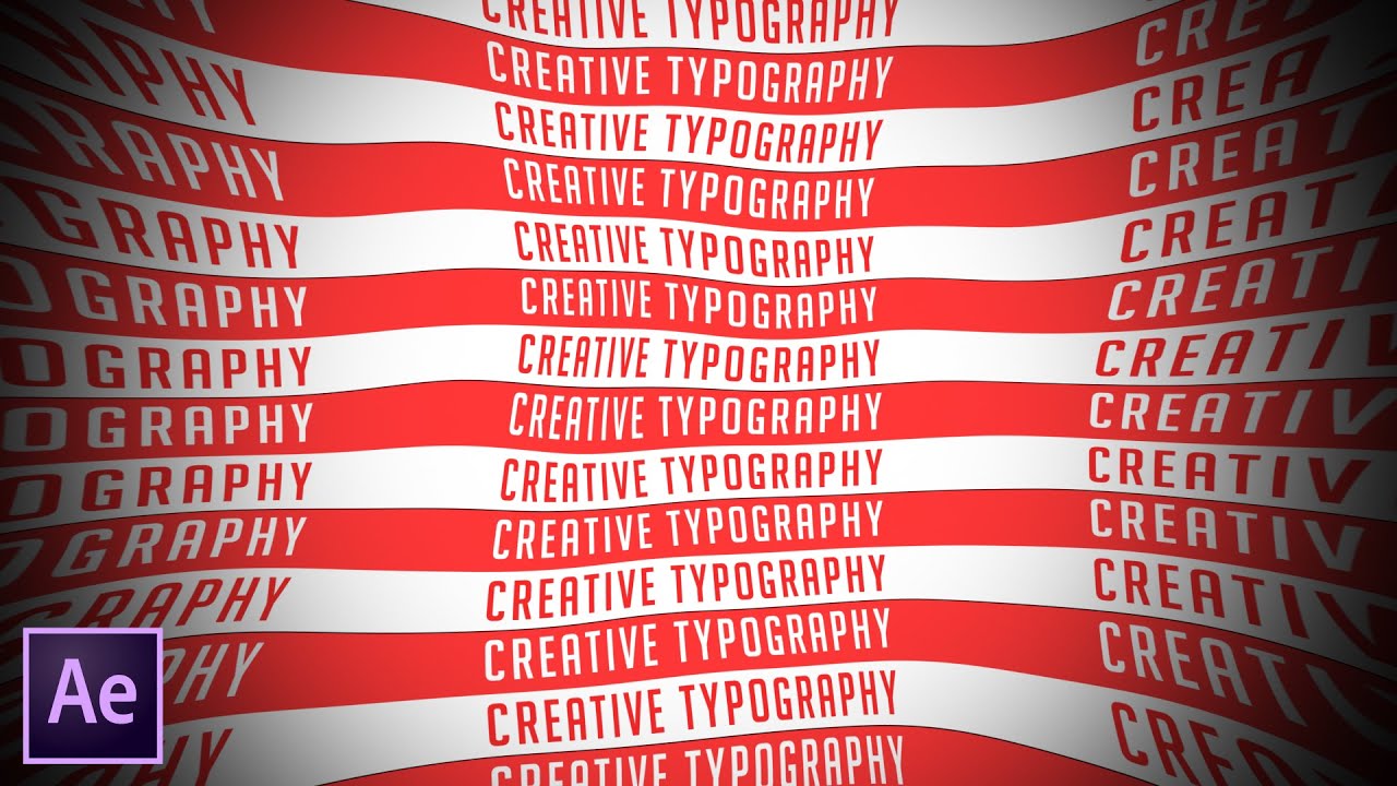 Creative Typography Animation in After Effects - After Effects Tutorial ...