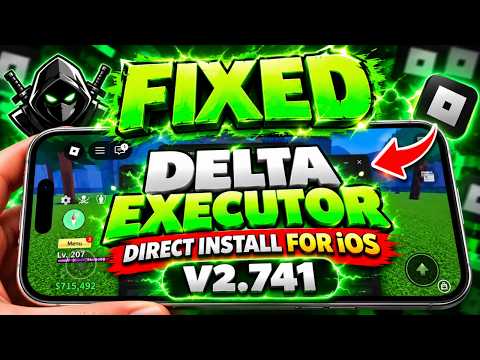 Install Delta Executor Mobile V2.741 iOS — NEW UPDATE FIXED!