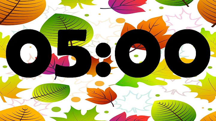 5 minute Autumn Timer with relaxing music