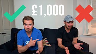 How to Invest Your First £1,000 Today (Step by step guide)