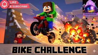 The CRAZIEST Bike Ramp in Minecraft | I did't EXPECT .... #minecraftsurvival #minecraft 