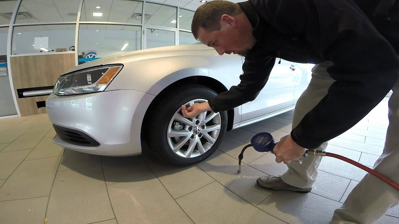 Tire Pressure Monitor System Reset On A New Jetta YouTube