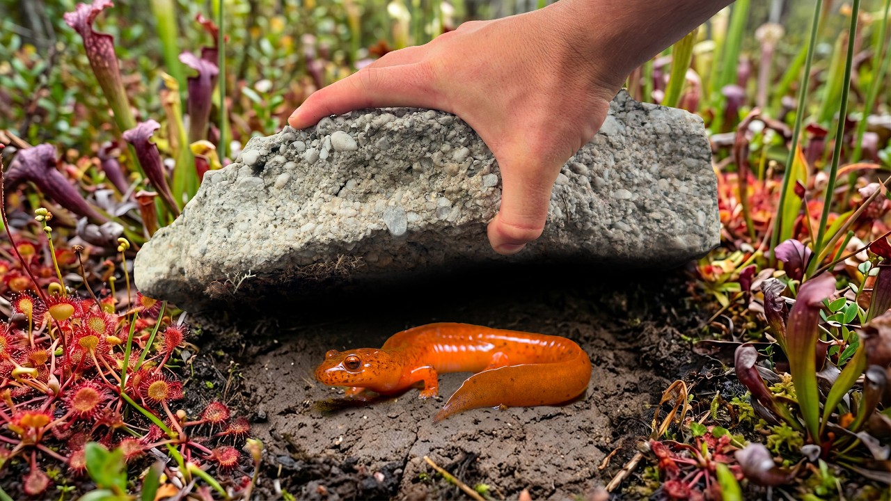 Flipping Rocks in a Strange Appalachian Bog!