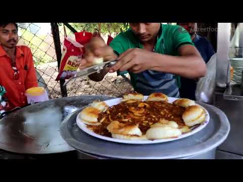 Amaizing Road Side Randomly Prepared 4 Layer Omelette Dish | Egg Street Food Indian Street Food trip