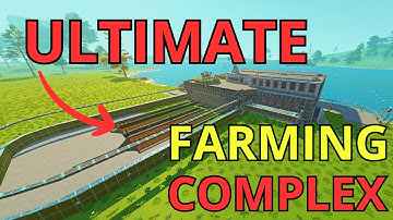 THIS AUTO FARM IS PROGRAMMABLE and IT DEFENDS ITSELF | Scrap Mechanic Concept