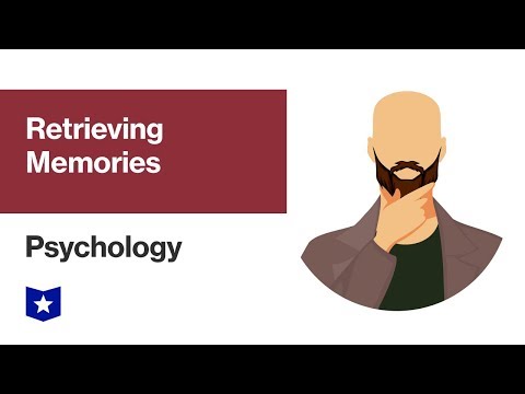 Video: How To Retrieve Information From Memory