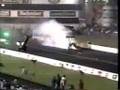 Scott kalitta blowover and blaine johnson 1996 nhra gatornationals drag racing finals