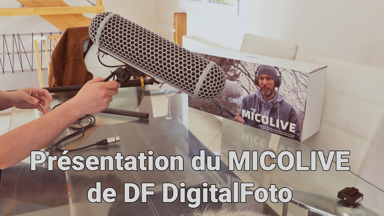 Présentation du MICOLIVE, le wind shield de DF DigitalFoto