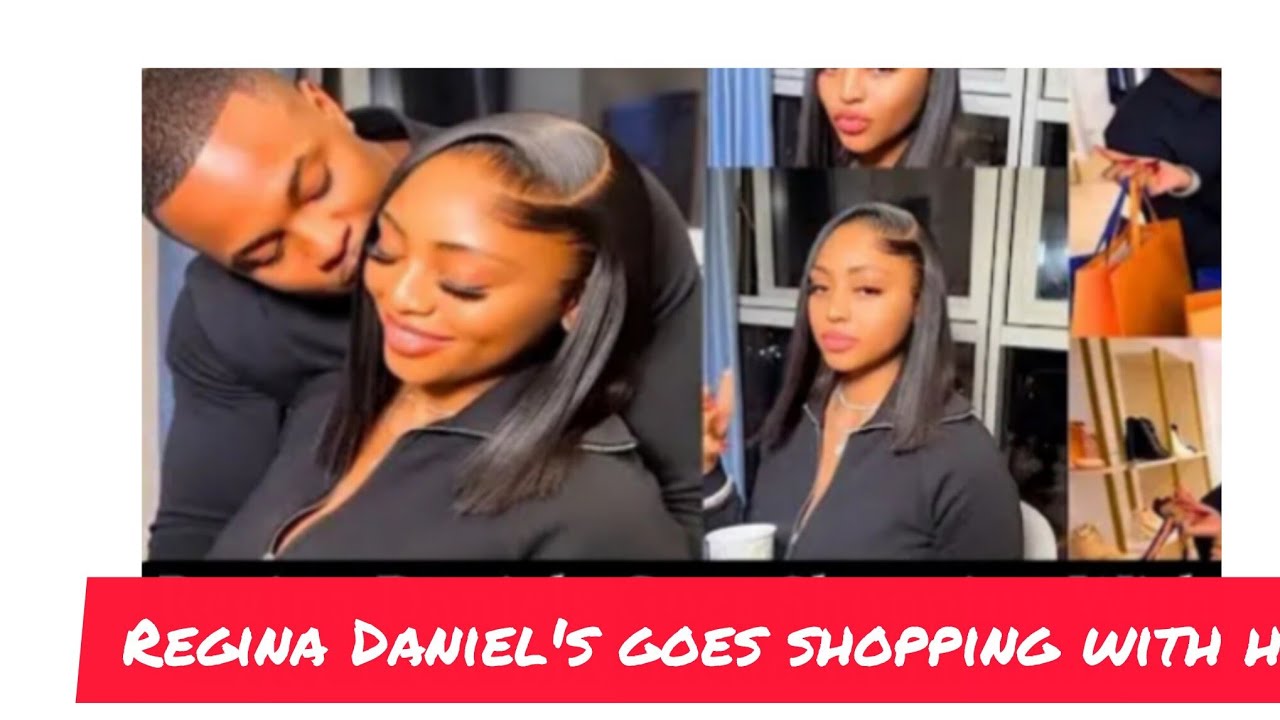 Regina Daniels goes shopping with her New boyfriend in London 