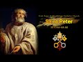 St. Peter - The First Pope of the Roman Catholic Church.