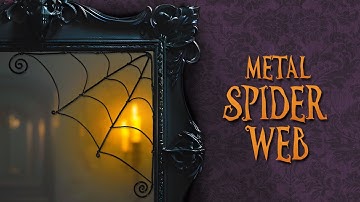 Create a MAGICAL Spider Web using Metal Wire!