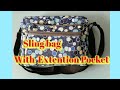 How to Sew Sling Bag with Extention Pocket