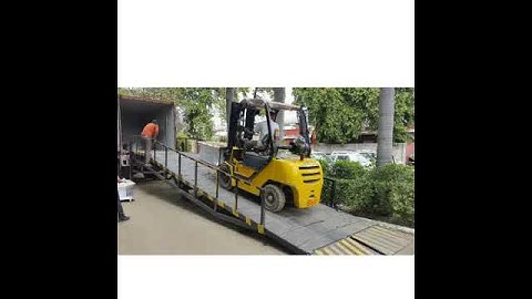 DAESOL CONTAINER  LOADING & UNLOADING  RAMP