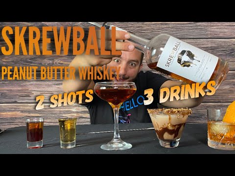 Video: Skrewball Peanut Butter Whisky Anmeldelse Og Opskrifter