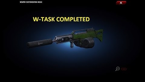 Contract Wars HK243 W-Task completed