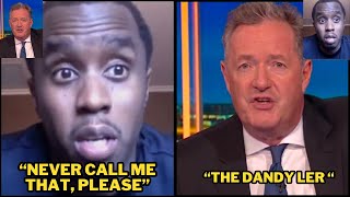 Diddy confronts Piers Morgan after the latter humiliates him on live television.