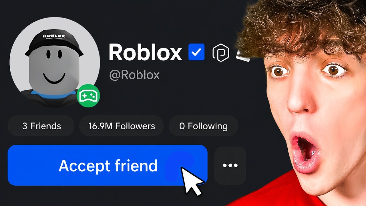 ROBLOX ADDED ME!!