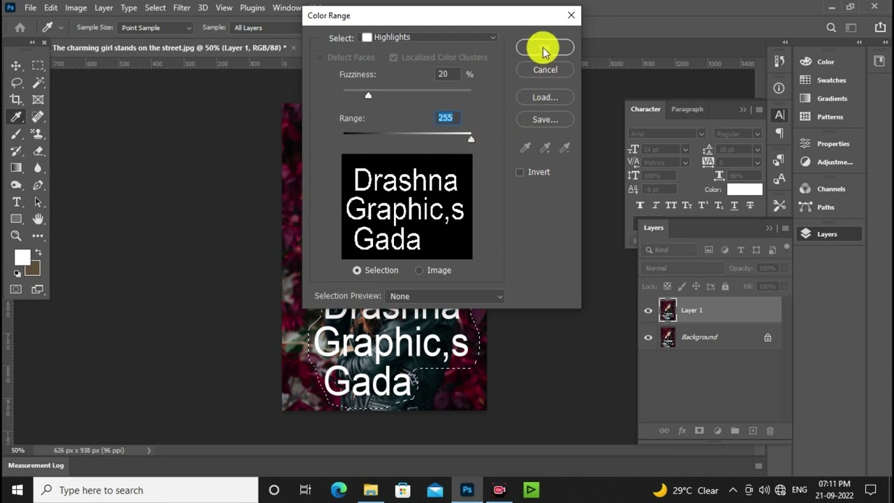 Remove Text-Short Adobe Photoshop 2022 Tutorial - YouTube