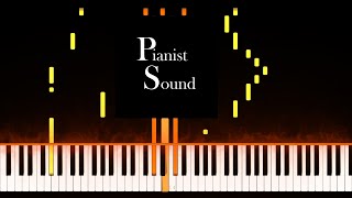 Video thumbnail of "Dr. Dre - The Message | Synthesia/ on piano"