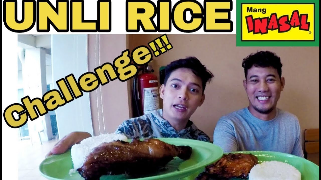 UNLI RICE CHALLENGE sa Mang Inasal | JIMRICH Stories - YouTube