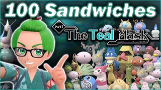I Made 100 SHINY Sandwiches in the Scarlet & Violet DLC