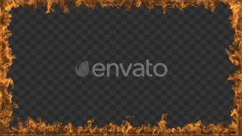 Fire Frame 02 | Motion Graphics - Envato elements