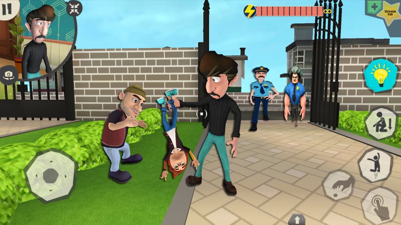 Scary Robber home clash _ video teasing two scary robbers every day ...