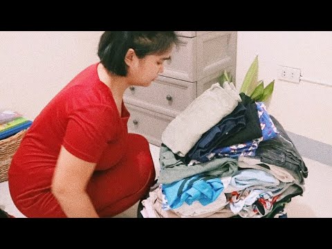 How we keep all our clothes in ONE drawer | #OrganizeWithMe | Pinoy Housewife Vlog #5