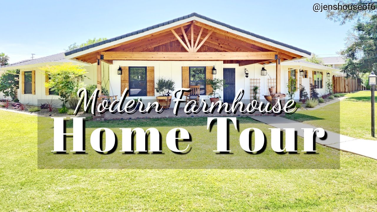 Modern Farmhouse Home Tour 2,837 sq ft 3/3 | Before & After #hometour ...