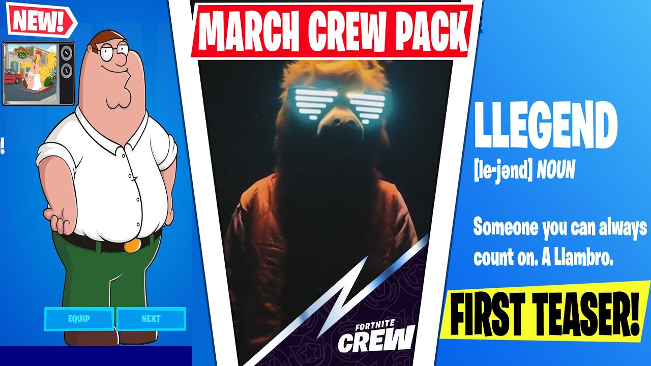 Fortnite Peter Griffin ANIMATED Backbling! Encrypted Skin Leak, March