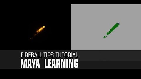 Fireball Trick In Maya